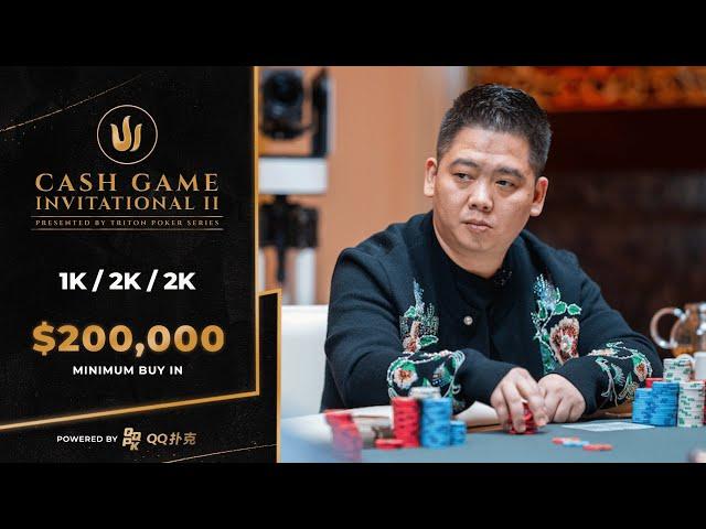 Triton Poker Series: Cash Game Invitational II - Day 3