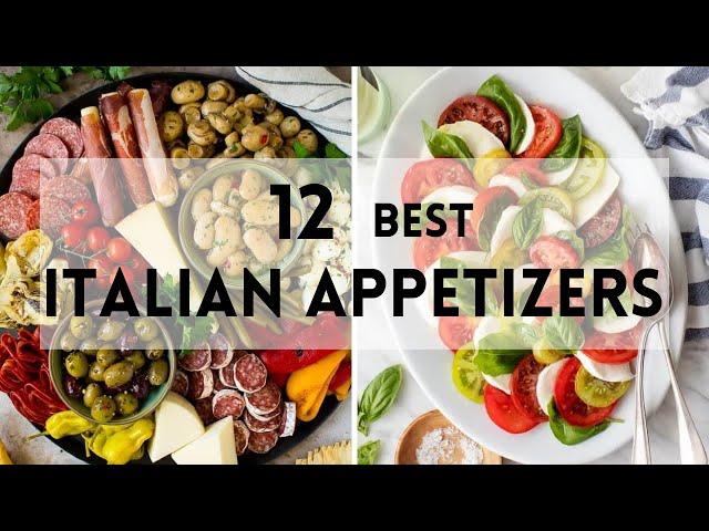 12 Best Italian Appetizers #sharpaspirant #appetizerideas #recipeideas #appetizer