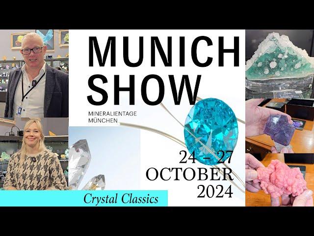 Crystal Classics LIVE from the 2024 Munich Mineral Show