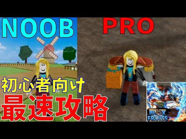初心者向け最速攻略　The fastest strategy for beginners　Blox Fruits攻略その36【ROBLOX(ロブロックス)】