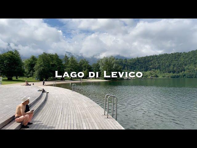 WALKING: Levico Terme, Italy - Peaceful Morning Walk to Lake Levico