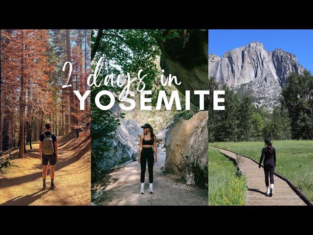 2 Days in YOSEMITE National Park | Yosemite Falls, Ahwahnee Hotel, Hiking