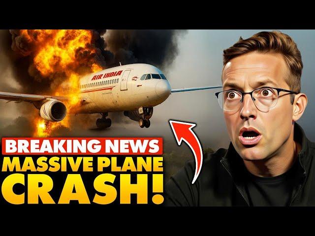BREAKING: Massive Explosion as Boeing Commercial Airliner CRASHES into Building, 242 On-Board