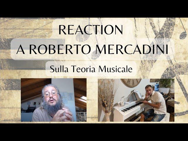 REACTION a Roberto Mercadini sulla Teoria musicale