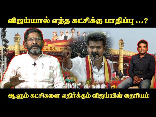 திமுக - பாஜகவை ஒரே தராசில் நிறுத்திய விஜய் - Savukku Shankar on vijay political entry savukku