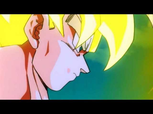 DragonBall Z- Goku Turns Super Saiyan Against Meta-Cooler HD