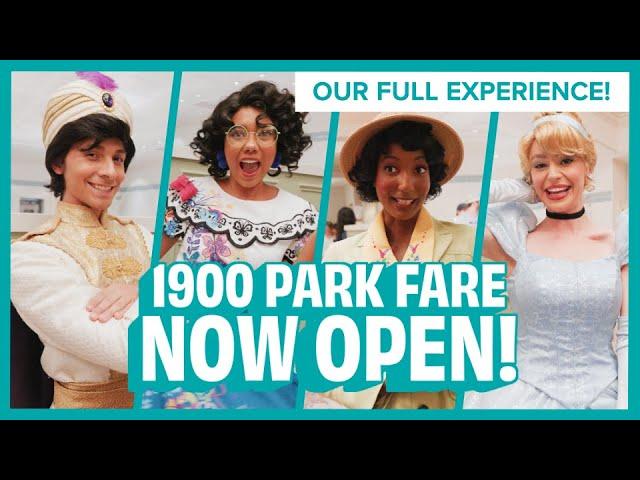 NOW OPEN! 1900 Park Fare Character Dining at Disney's Grand Floridian Resort and Spa