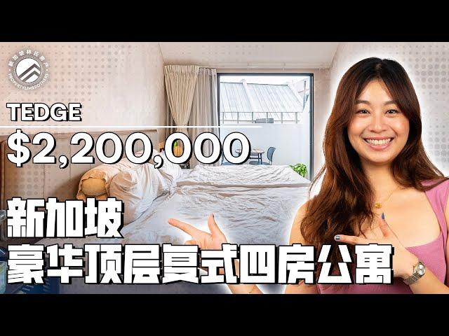 Tedge | 新加坡豪华顶层复式公寓 #新加坡林氏房产 #新加坡公寓