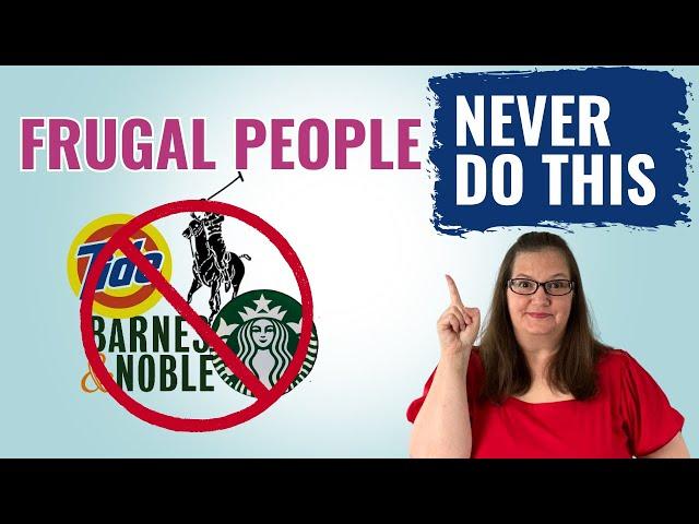 15 Everyday Things Frugal People NEVER Do | Frugal Living