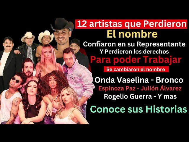 La triste Historia de 12 Artistas que Perdieron el NOMBRE