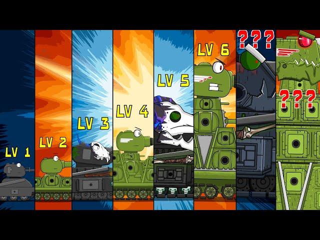 Evolutions of KV-44 VS Evolutions of Leviathan: Cartoons about tanks