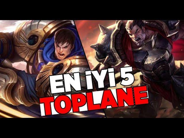 LEAGUE OF LEGENDS EN İYİ 5 ÜST KORİDOR / TOP LANE ŞAMPİYONU!