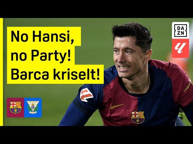 Ohne Flick fehlt der Plan! Lewy & Co. mit bösem Erwachen: FC Barcelona - Leganes | LaLiga | DAZN