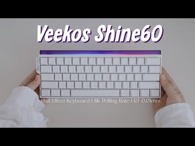  Tiny, Shiny, Clicky! Meet the VEEKOS Shine60 HE 
