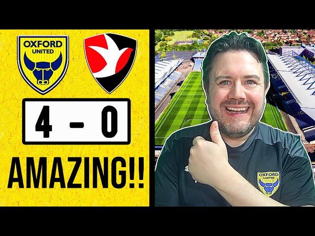 FINALLY!!!! A win for #OUFC - Oxford United 4-0 Cheltenham Town - Match Review