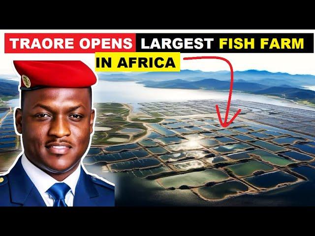 Wow! Ibrahim Traoré and the Netherlands inaugurate 45 floating fish farms in Samandeni, Burkina Faso