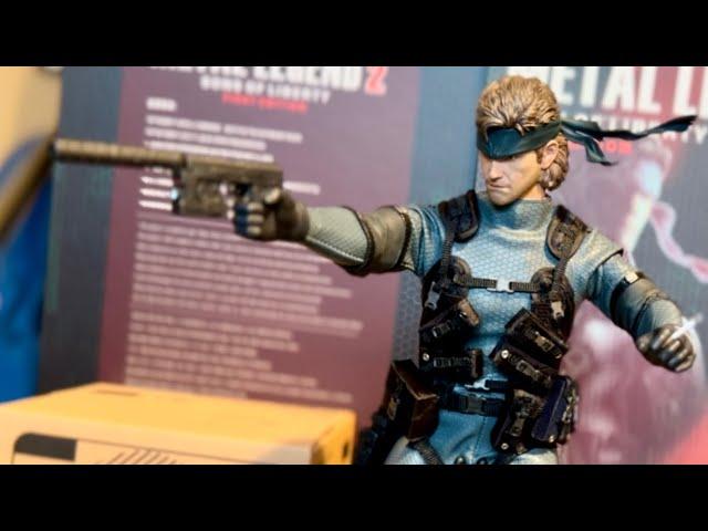 Zii Production Solid Snake Metal Gear Solid 2 Sixth Scale Action Figure Review “Metal Legend 2” MGS