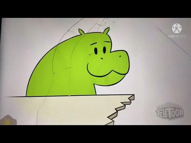 Green hippo big burps