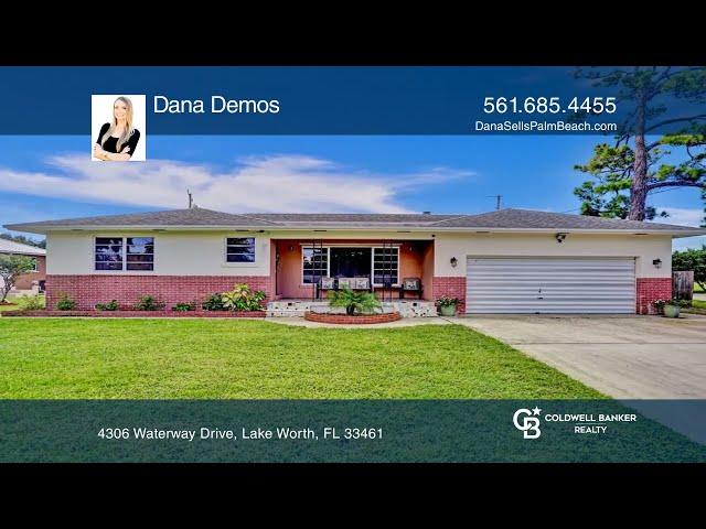 Dana Demos Realtor, Coldwell Banker- 4306 Waterway Drive, Lake Worth, FL