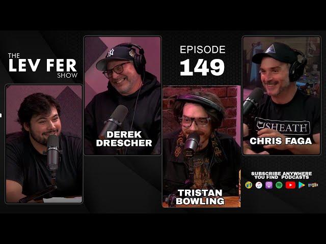 Chris Faga, Tristan Bowling & Derek Drescher | Pong Casting | The Lev Fer Show | Ep 149