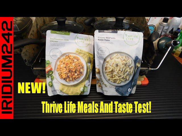 New Easy Prep Emergency Meals From Thrive Life!