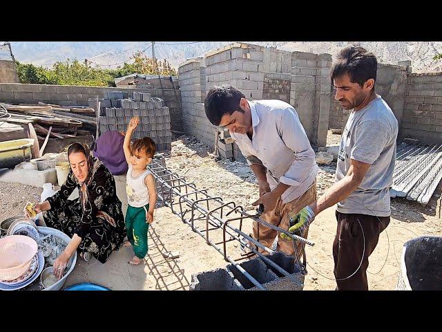 Nomadic Solidarity: Asghar's Kin Mobilize to Erect Ali's Village House