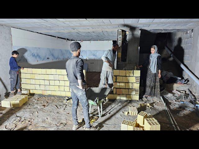 Building a modern and beautiful kitchen for Shokofeh