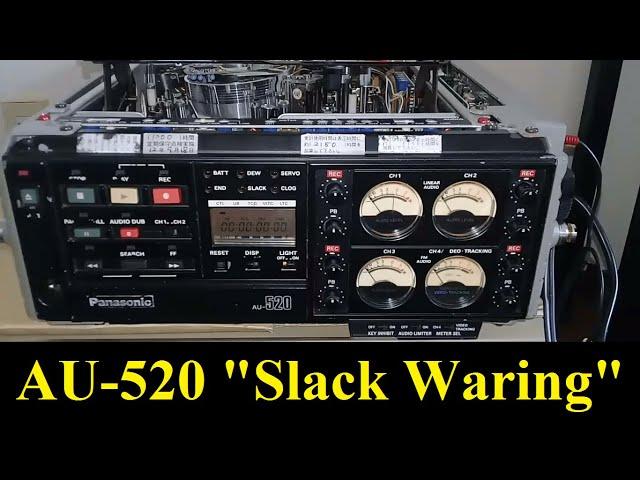 Panasonic AU-520 MII portable VTR "Slack" repair