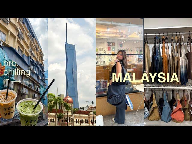 Malaysia Vlog  Food trip in KL, Batu Caves, discovering stores & chilling in artsy places 