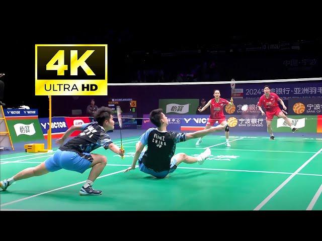 [4K50FPS] Feng Yan Zhe /Huang Dong Ping vs Seo Seung Jae /Chae Yu Jung | 2024 Asia Championships