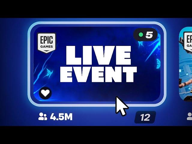 Fortnite's LIVE EVENT Has Just STARTED!