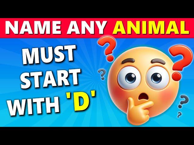 Avoid Saying The Same Thing As Me (GAME)  Alphabet Challenge 