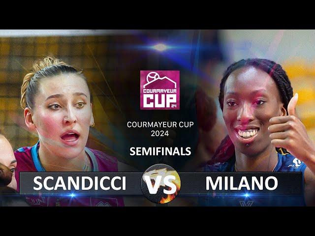 Semifinals of Courmayeur Cup 2024 | Savino Del Bene Scandicci vs Vero Volley Milano