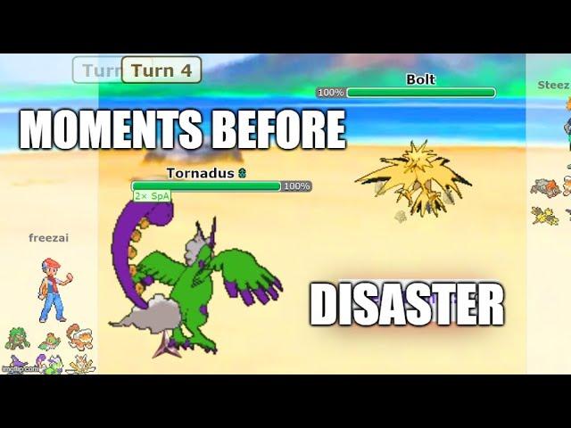 I Use HYPER BEAM TORNADUS ($1600 Tournament) | Competitive Pokemon Showdown