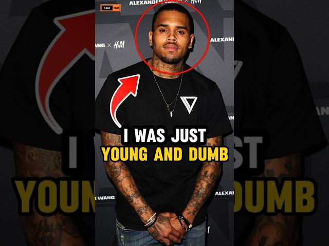 Chris Brown Reveals Why He'll Never Love Again ️#shorts