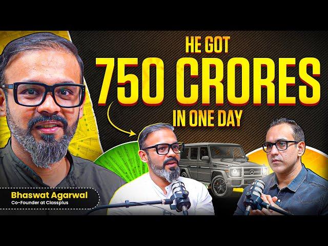 He Left Microsoft & Built A 5,000 Crore Company Ft. Bhaswat Agarwal, CEO of Classplus