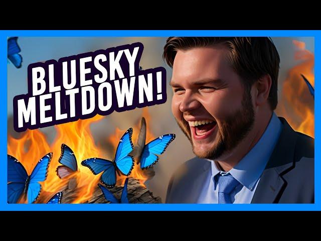 Bluesky BANNED J.D. Vance After Only 12 MINUTES?!