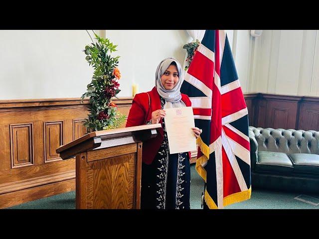 British citizenship 2024||Officially receiving British citizenship ||