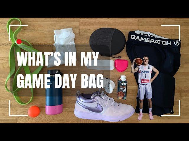 My GAME DAY ESSENTIALS! Shoes, braces, tights, & everything else in my bag