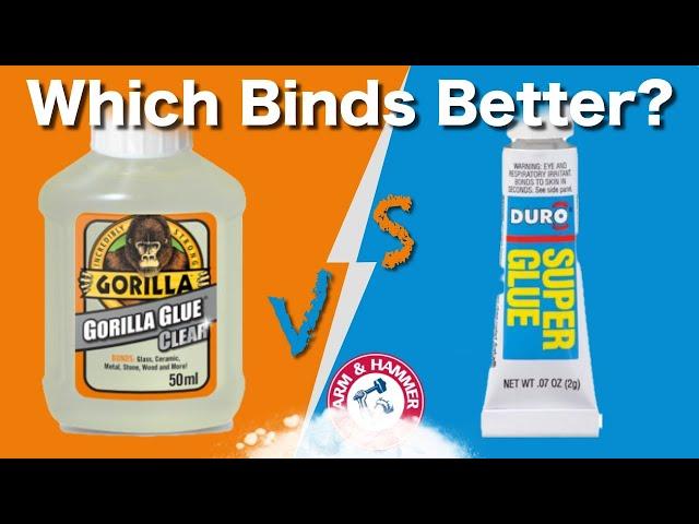 Gorilla Glue vs. Super Glue with Baking Soda: Ultimate Holding Power Test!