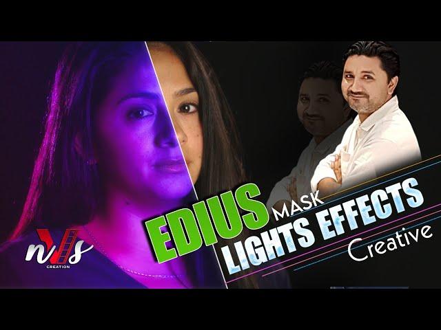 Edius Creative Lighting Mask Effects | Edius Video Editing | Edius Masking Tutorial