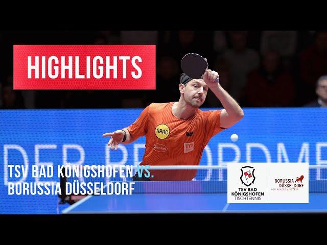 Highlights Bastian Steger vs. Timo Boll