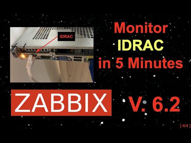 How to monitor IDRAC in zabbix by SNMP