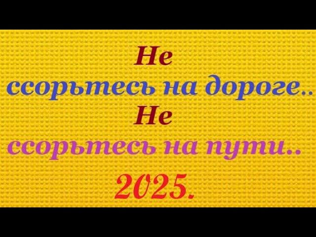 🪗«Не ссорьтесь на дороге.»  Быт: 45,24. (Neu) 2025.