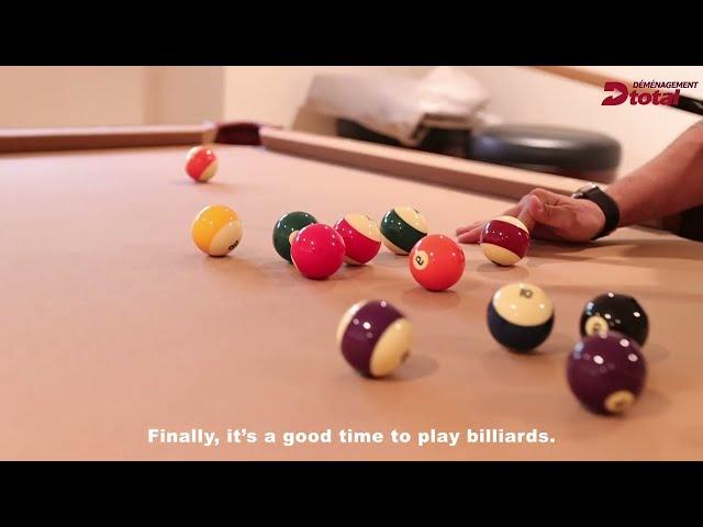 How to Assemble A Pool Table (4x8) - Moving & Assembly Video Tutorial by Déménagement Total