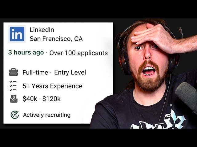 Why You Can't Get A Job | Asmongold Reacts