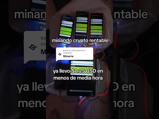 ahora si #minarcrypto #crypto #miner #crytominer #minar #blockchain