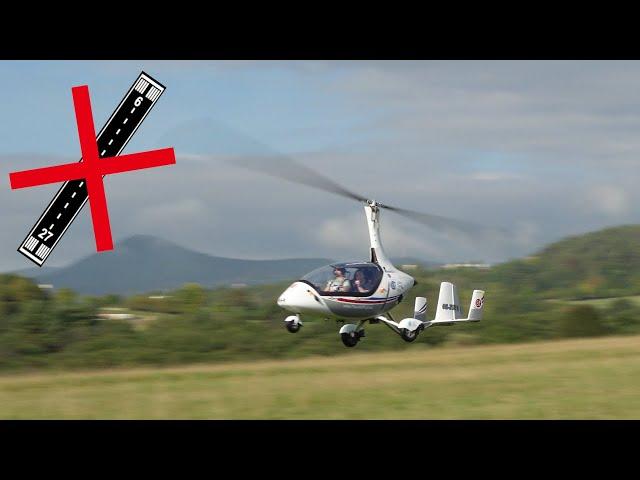 Runway is Optional (Gyrocopter)