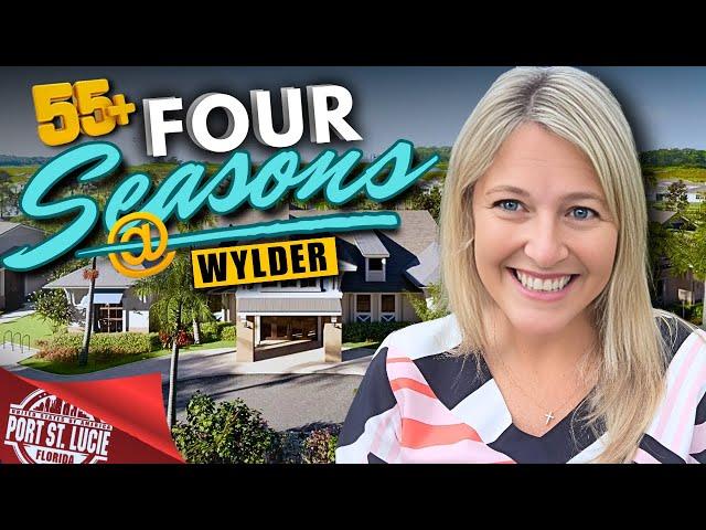 Four Seasons at Wylder Home Tour | Experience 55 PLUS LUXURY LIVING in Port St Lucie Florida