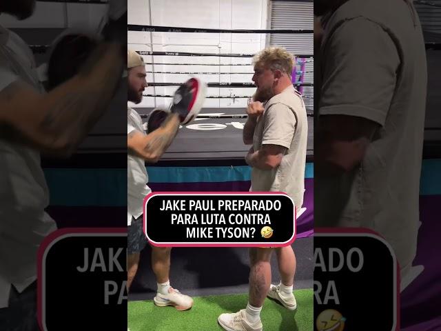 JAKE PAUL PREPARADO PARA LUTA CONTRA MIKE TYSON?  #shorts